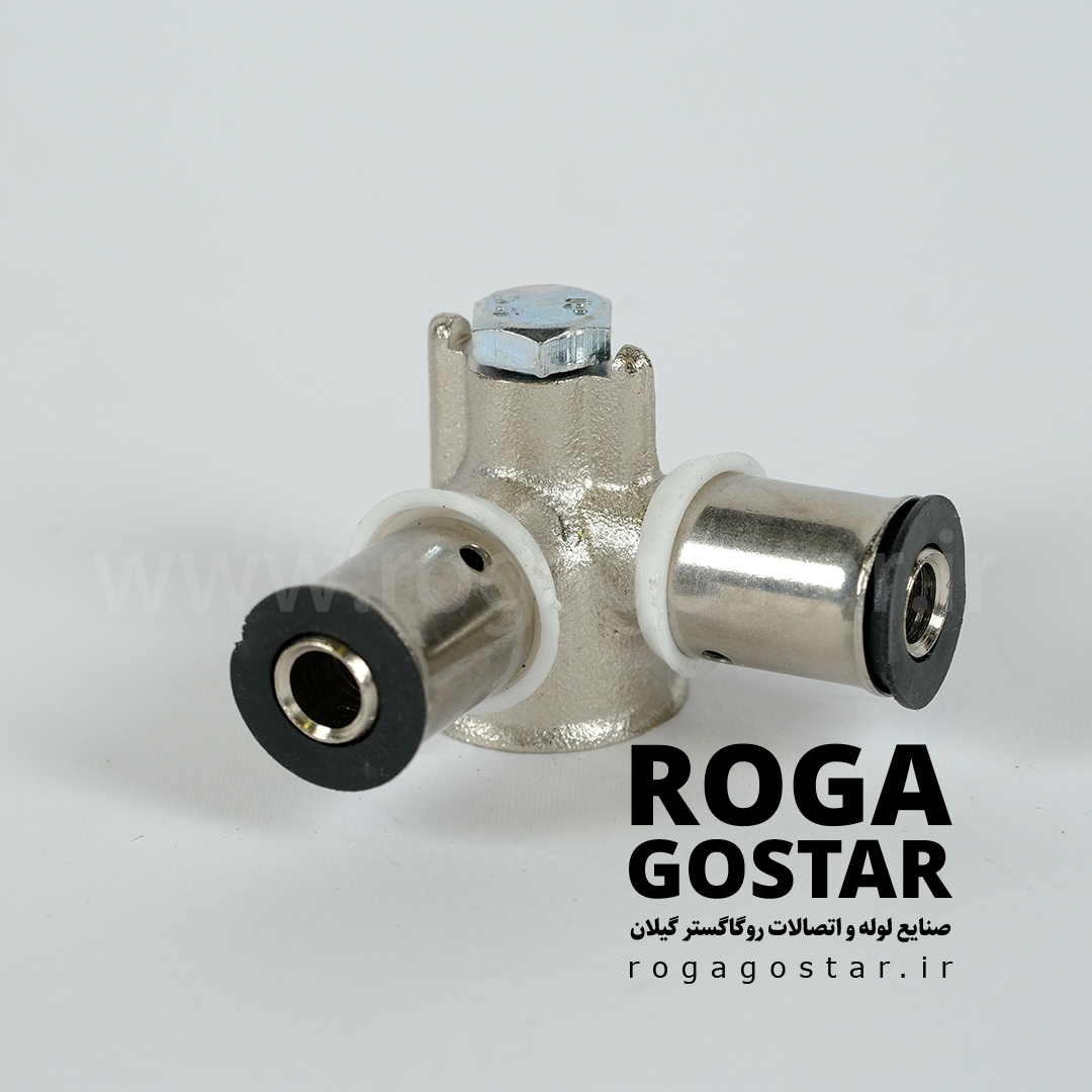 سه راهی 90 دیواری پرسی RG16401