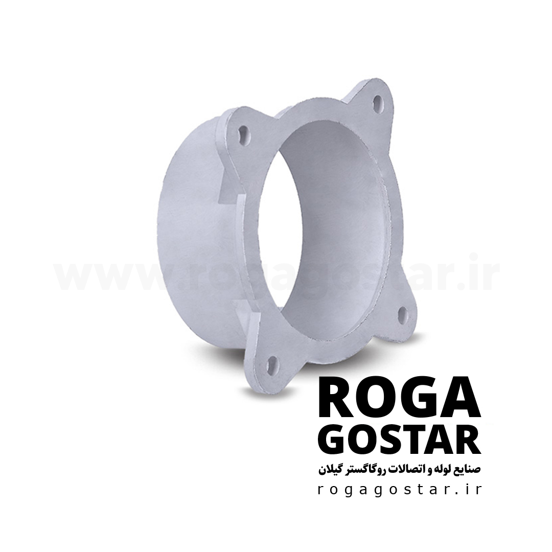 فلنچ 4سوراخ PVC