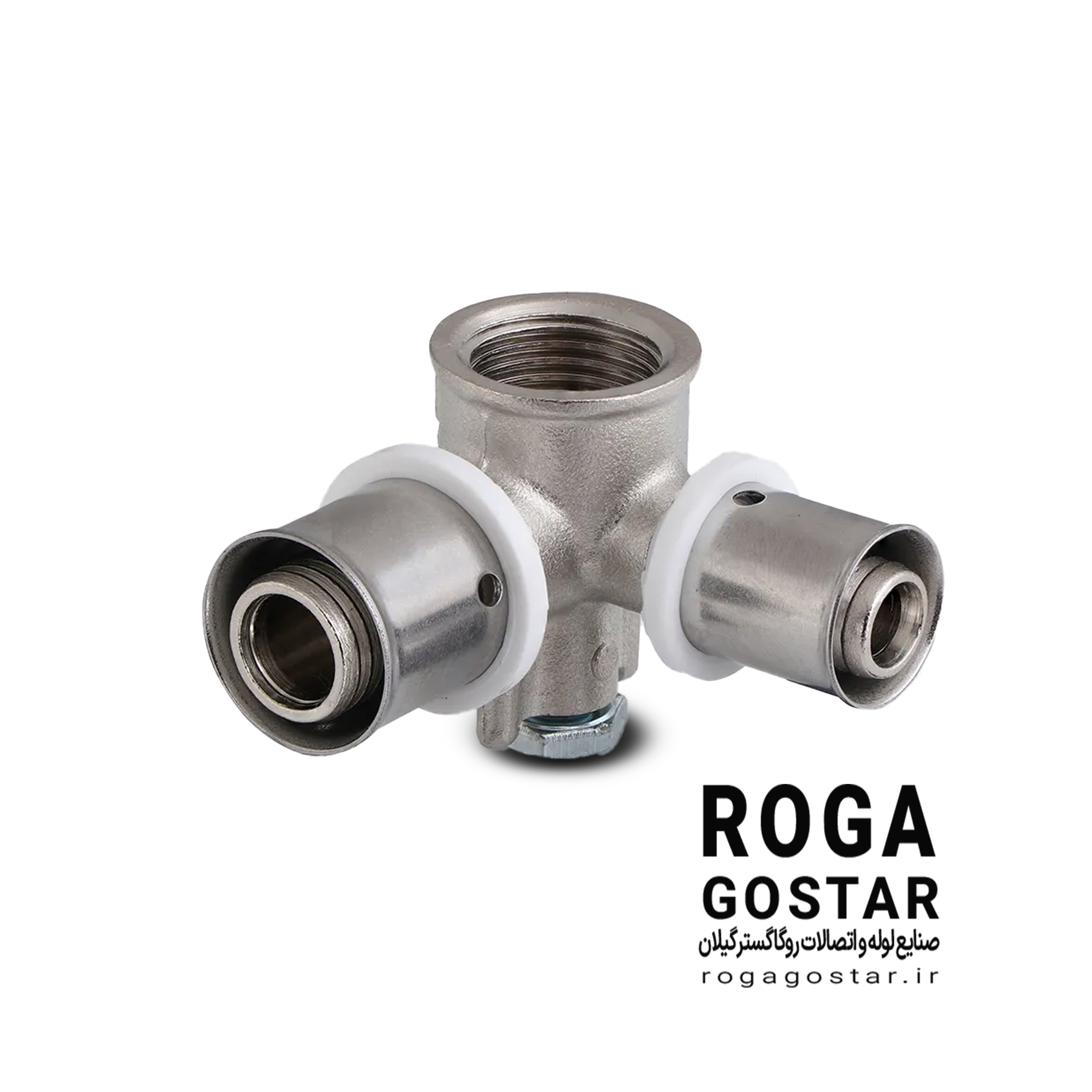 سه راهی 90درجه دیواری تبدیلی پرسی RG16500